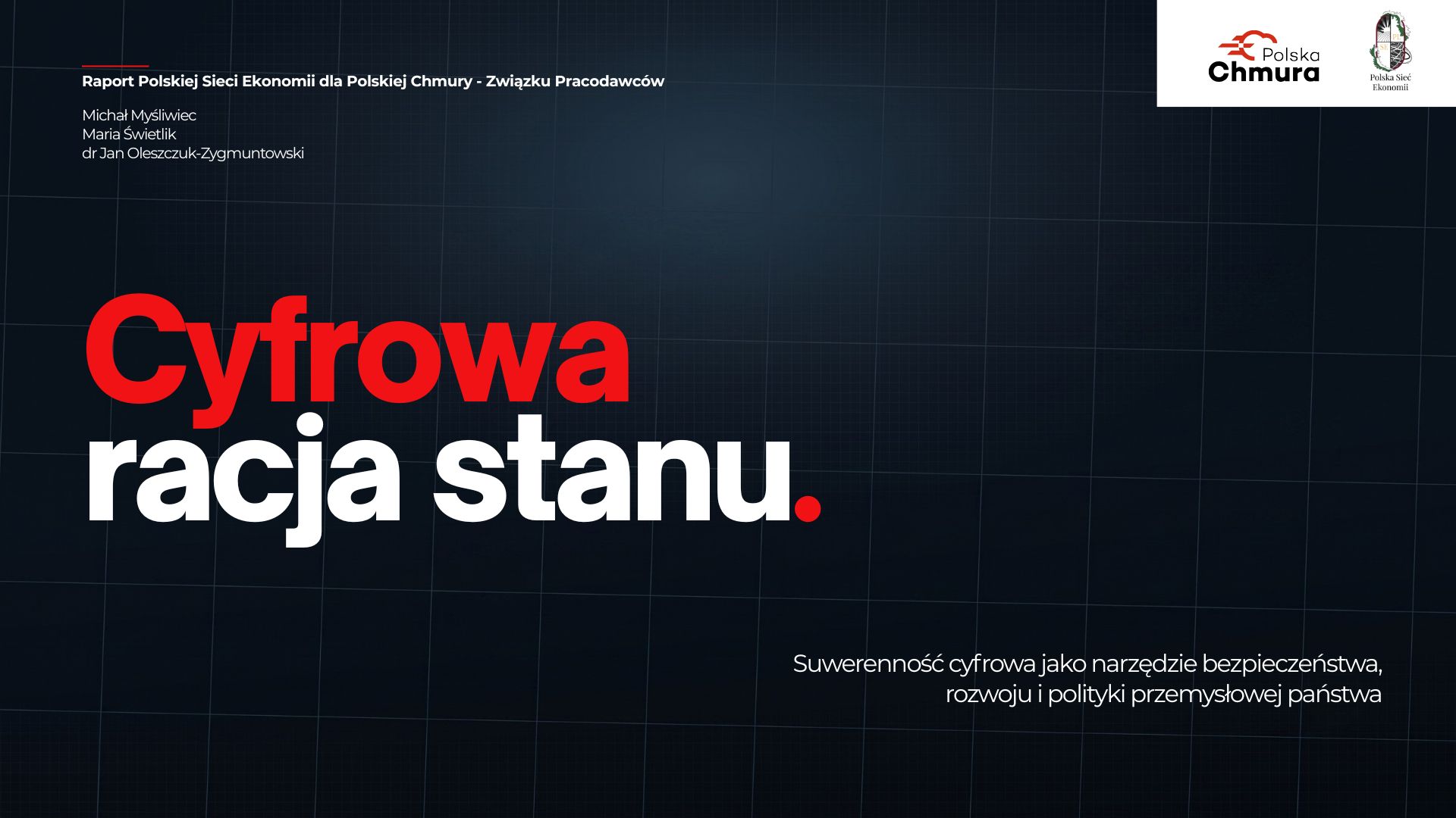 „Sprzedajemy atomy za bity”. Polska potrzebuje nowego podejścia do technologii – wyniki badania Polskiej Chmury
